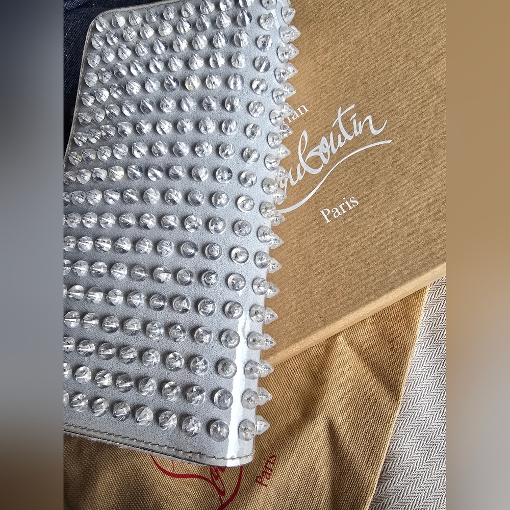 Christian Louboutin Transparent Studded Wallet